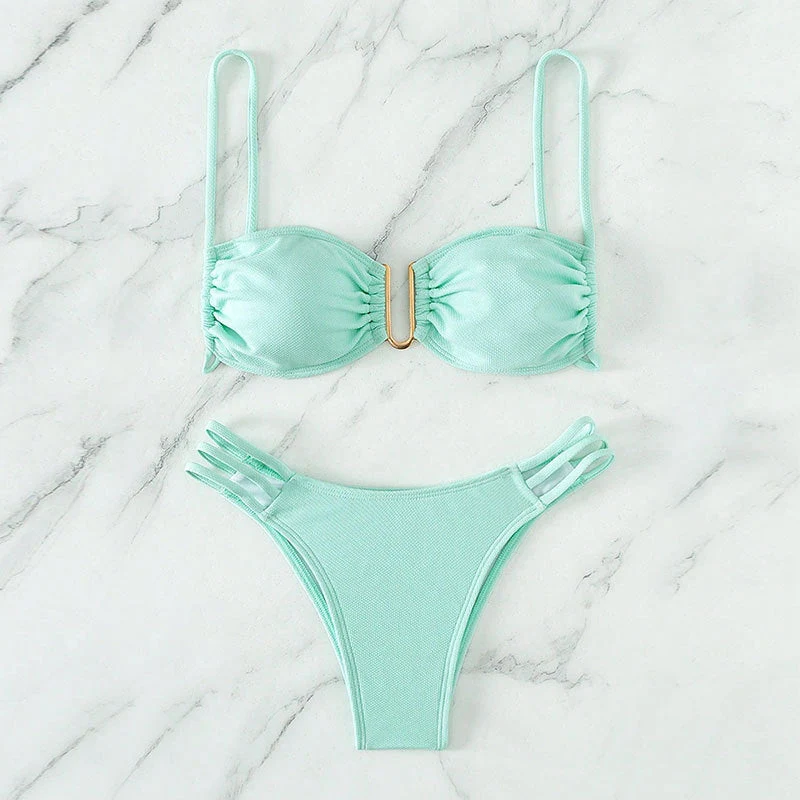 Damen Bikini Set Nord Taschen