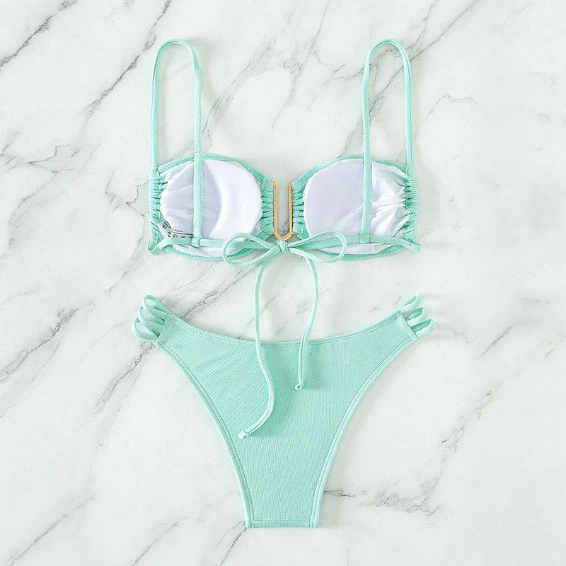 Damen Bikini Set Nord Taschen