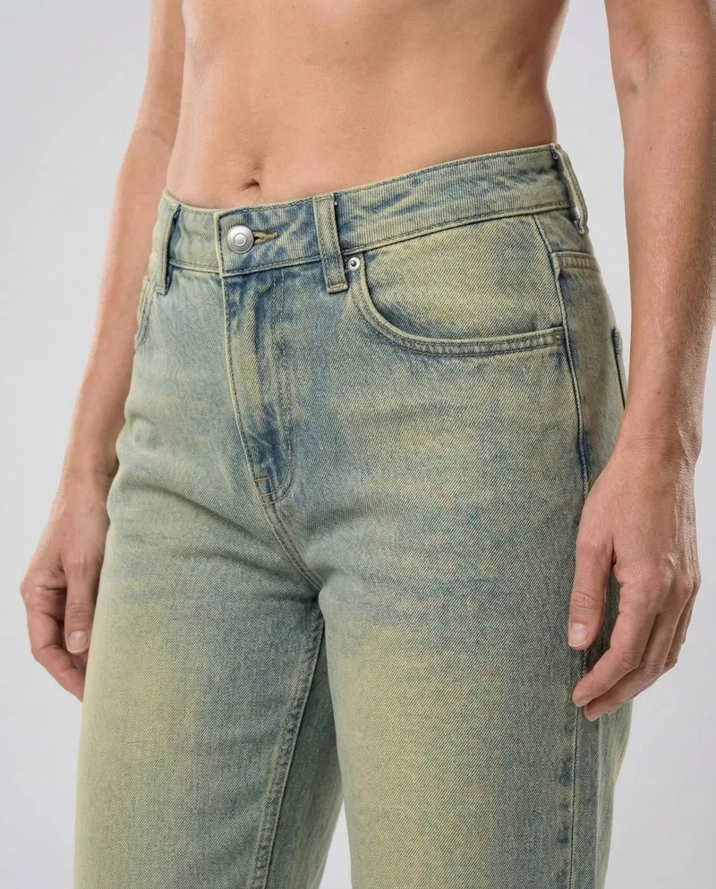 Damen Weit Geschnittene Blousonjacke mit Hemdkragen und Reißverschluss