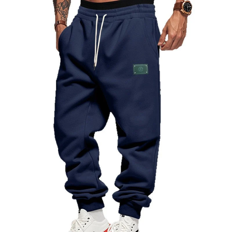 Herren bequeme Hoodie-Jogginghose mit elastischem Bund und praktischen Eingrifftaschen