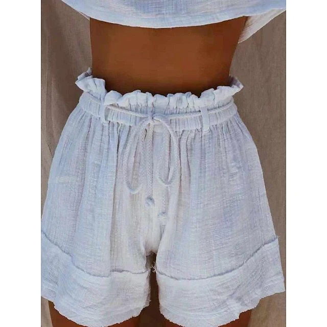 Damen luftige Sommer-Shorts Nord Taschen