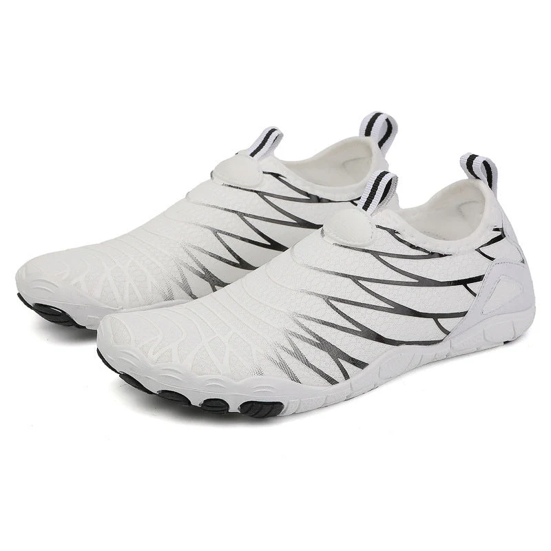 Herren nan elastischer Schlupfsneaker für Küste und Boot mit nahtlosem elastischem Obermaterial, verstärkter Zehenschale und griffiger Mehrzonen-Sohle
