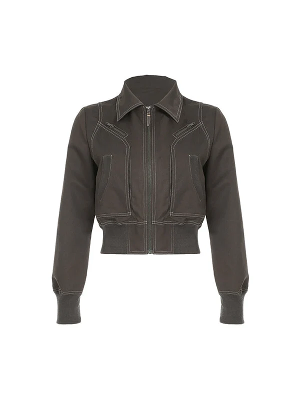 Retro Design Taschenjacke