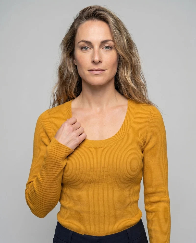 Damen Feinstrickpullover mit weitem Schnitt und langen Ärmeln