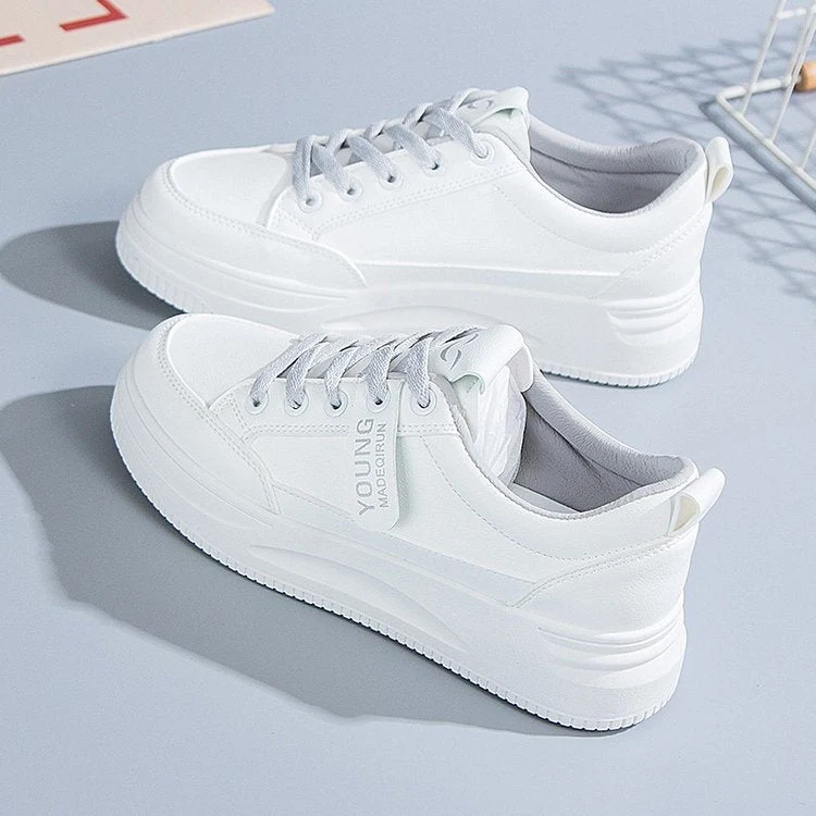 Damen Sneakers mit komfortabler Plateau-Sohle und atmungsaktivem Innenfutter