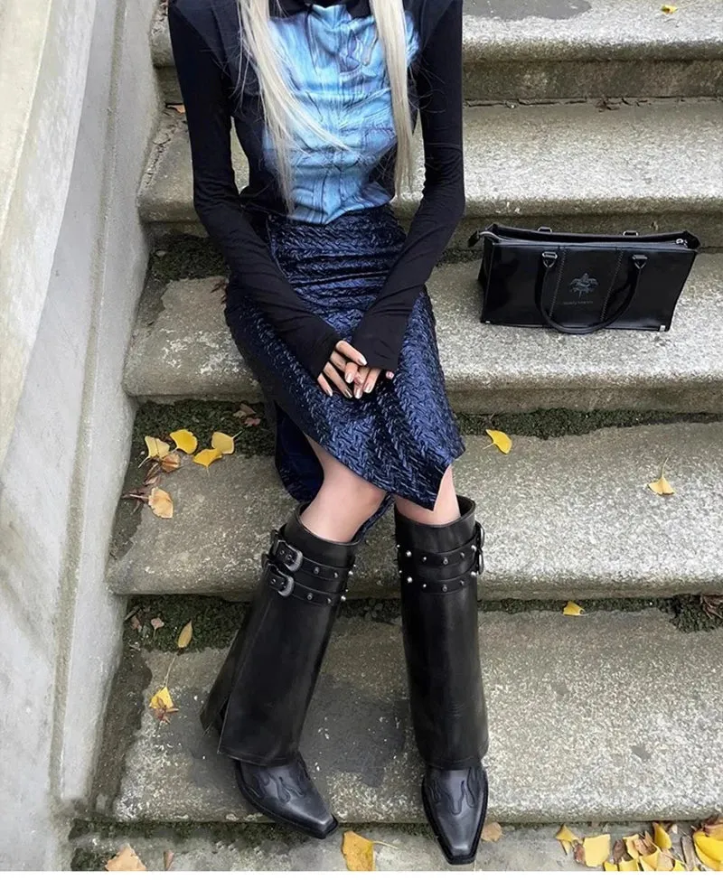 Lange Stiefel