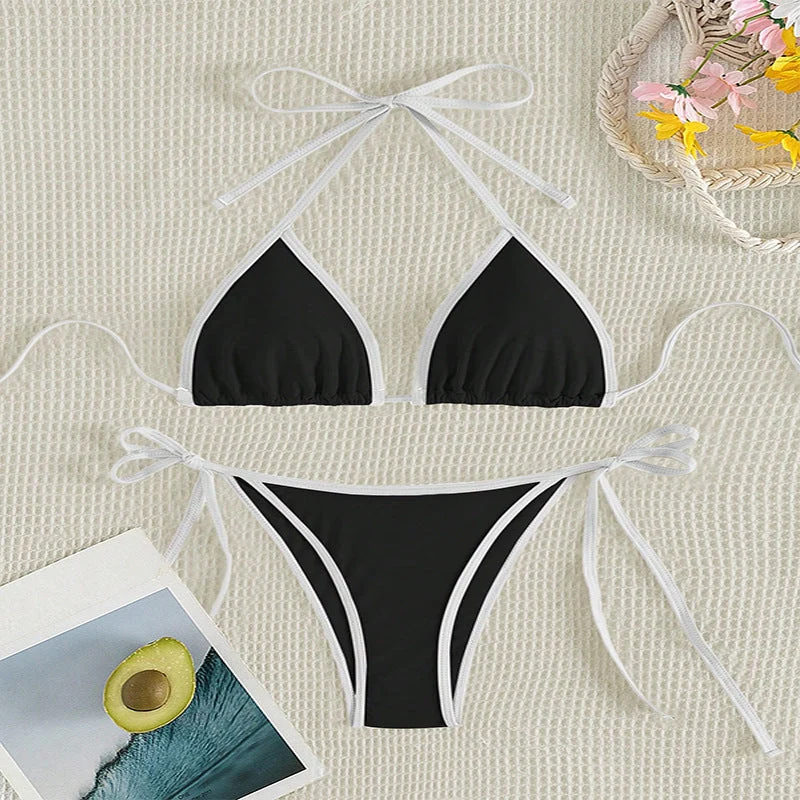 Damen Bikiniset mit raffiniertem Schnitt Nord Taschen