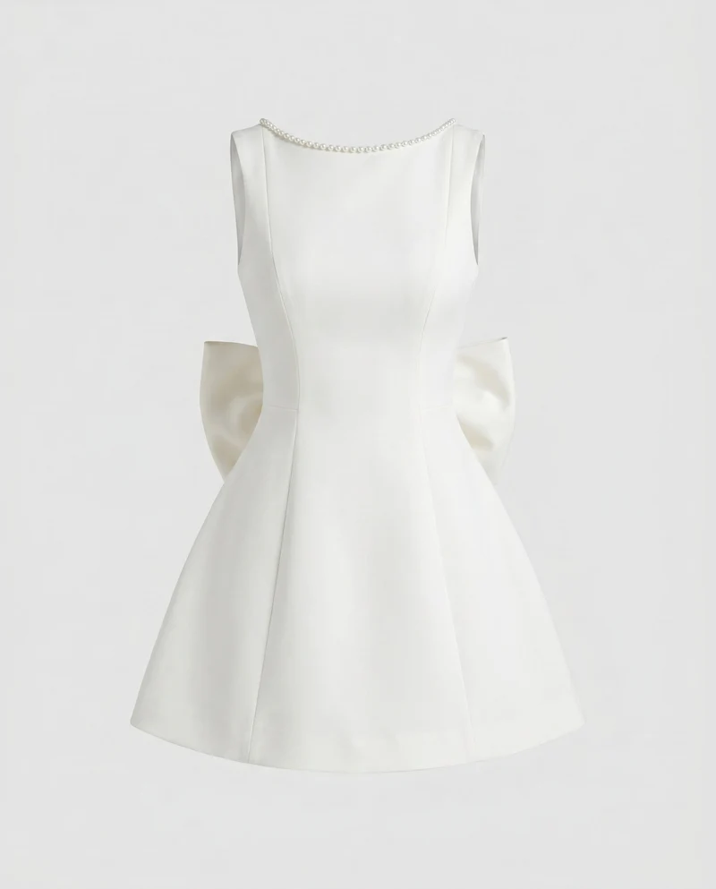 Damen Etuikleid mit elegantem A-Linien Schnitt und Schulterband