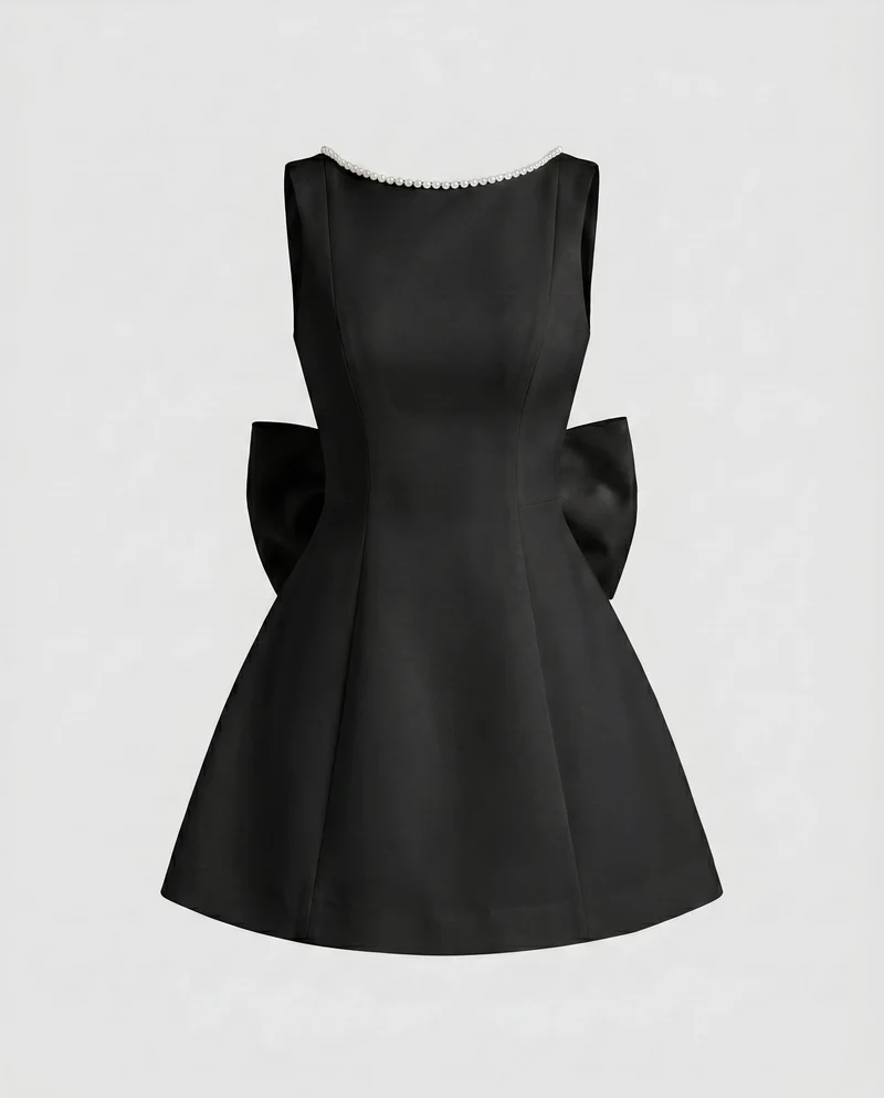 Damen Etuikleid mit elegantem A-Linien Schnitt und Schulterband