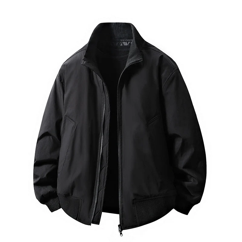 Herren lässige Übergangsjacke im minimalistischen Design