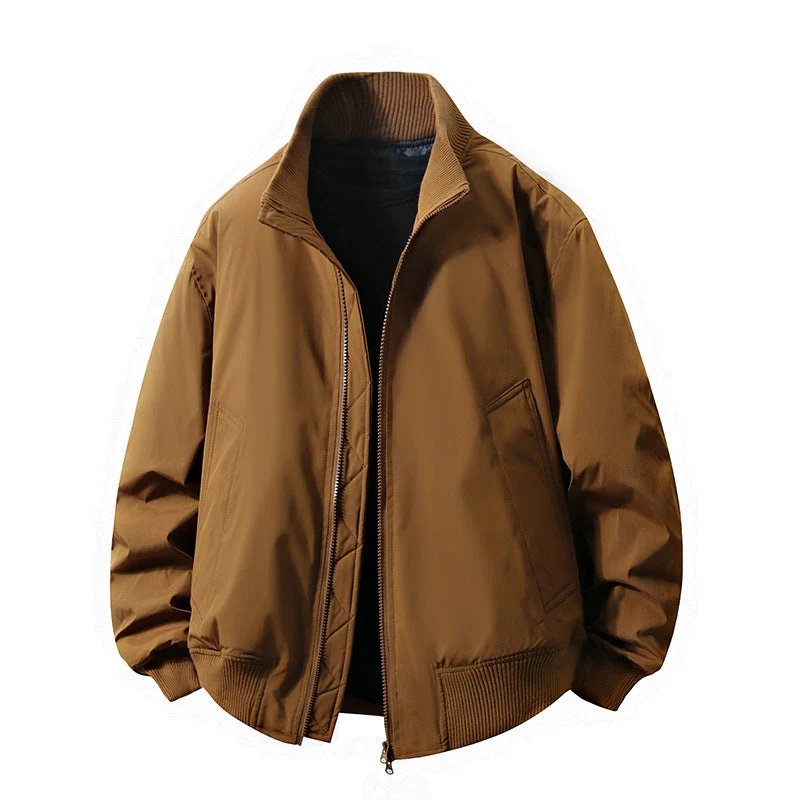 Herren lässige Übergangsjacke im minimalistischen Design