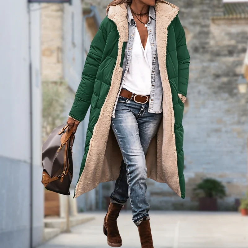 Winddichte Und Wasserdichte Winterjacke Für Damen