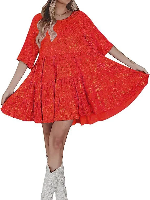 Damen Glitzerndes Partykleid