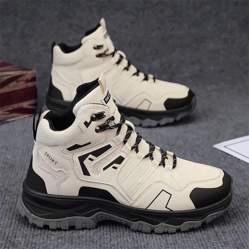Damen Wanderstiefel mit robustem Obermaterial und rutschfester Sohle