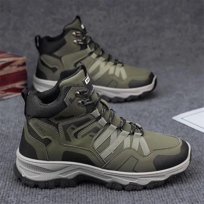 Damen Wanderstiefel mit robustem Obermaterial und rutschfester Sohle
