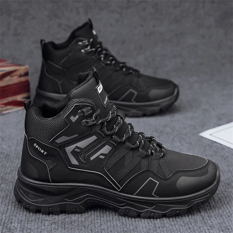 Damen Wanderstiefel mit robustem Obermaterial und rutschfester Sohle