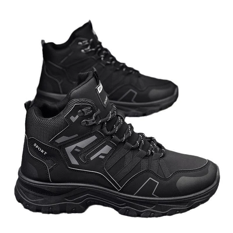 Damen Wanderstiefel mit robustem Obermaterial und rutschfester Sohle