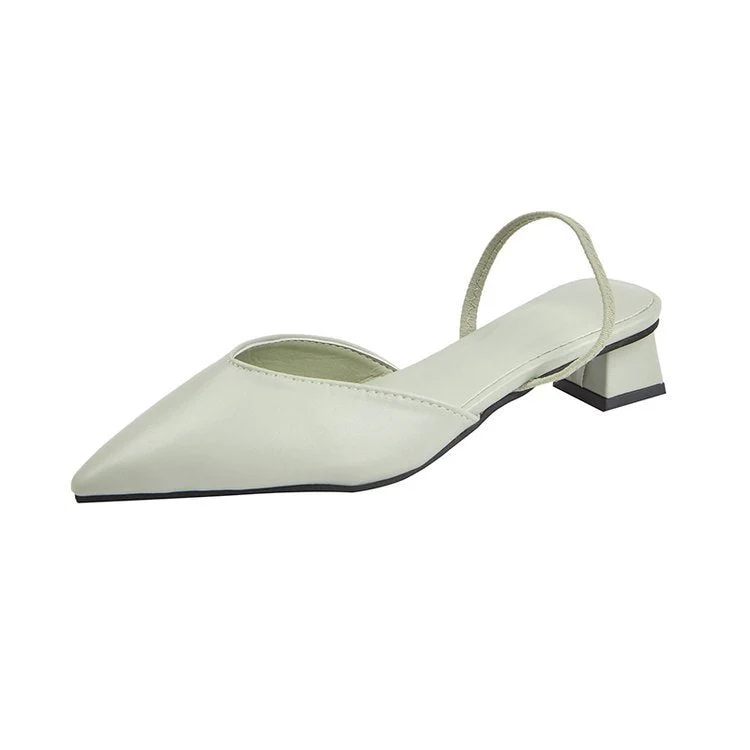 Damen Slingback-Pumps mit spitz zulaufendem Design Nord Taschen