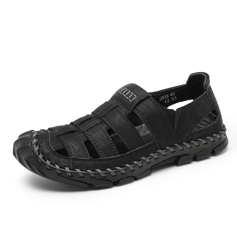 Herren Sandalen mit atmungsaktiven Riemen und rutschfester Sohle Nord Taschen