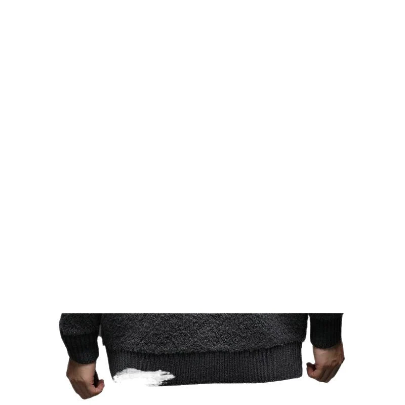 Herren Pullover mit strukturierter Oberfläche und praktischem Knopfverschluss Nord Taschen