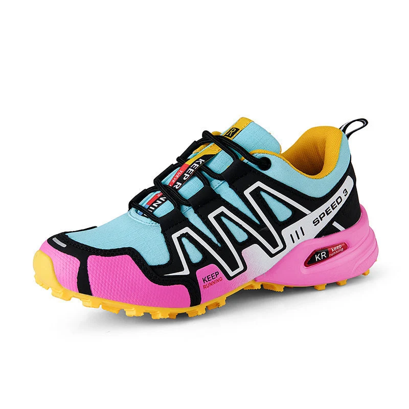 Damen Hochleistungs Trailrunning-Schuhe mit rutschfester Sohle und atmungsaktivem Obermaterial Nord Taschen