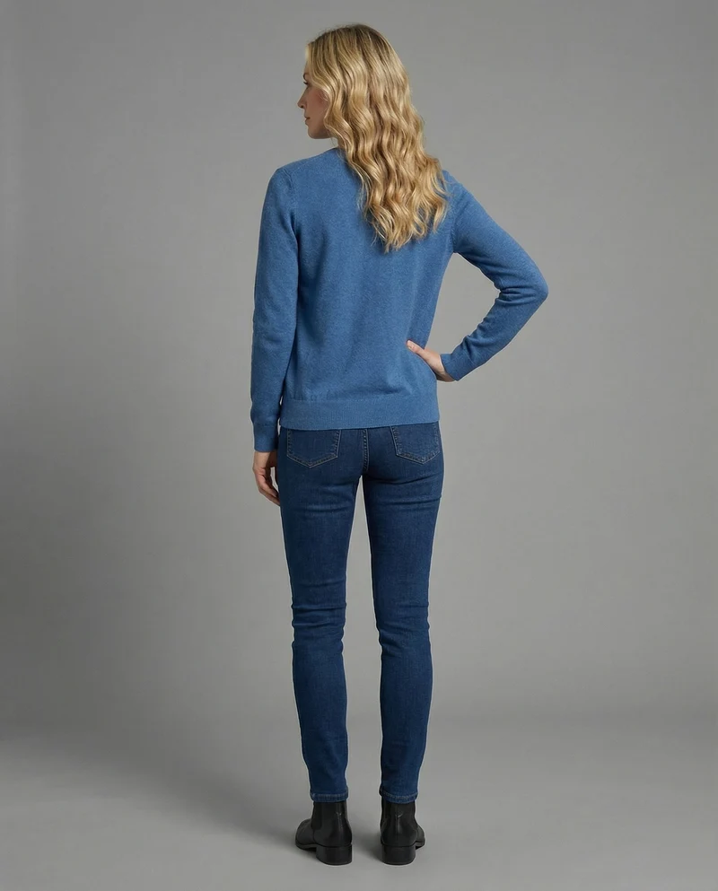 Strickjacke Damen klassisch mit feinem Strickdesign