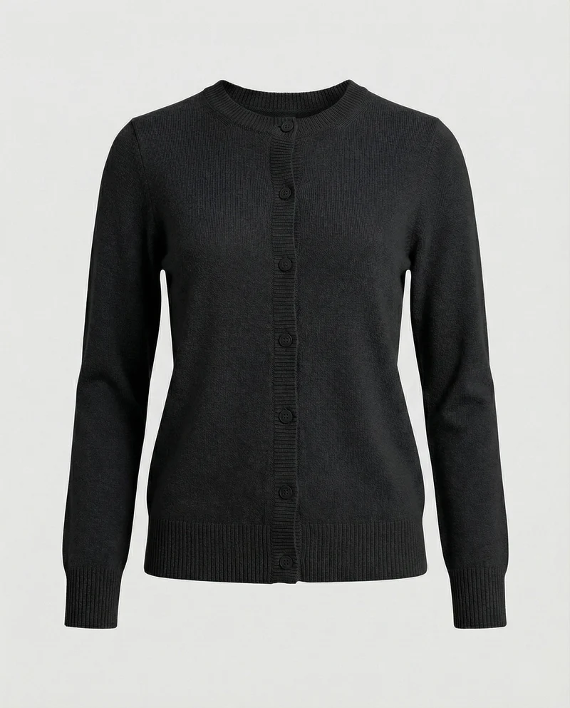 Strickjacke Damen klassisch mit feinem Strickdesign