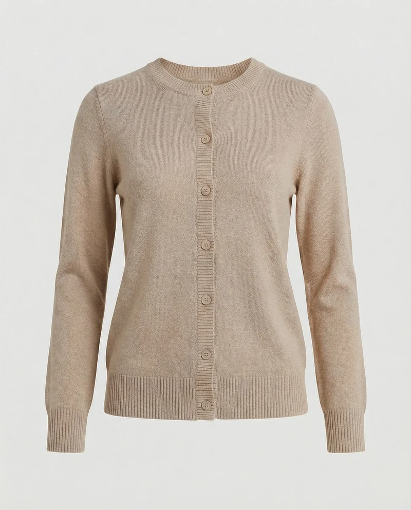Strickjacke Damen klassisch mit feinem Strickdesign