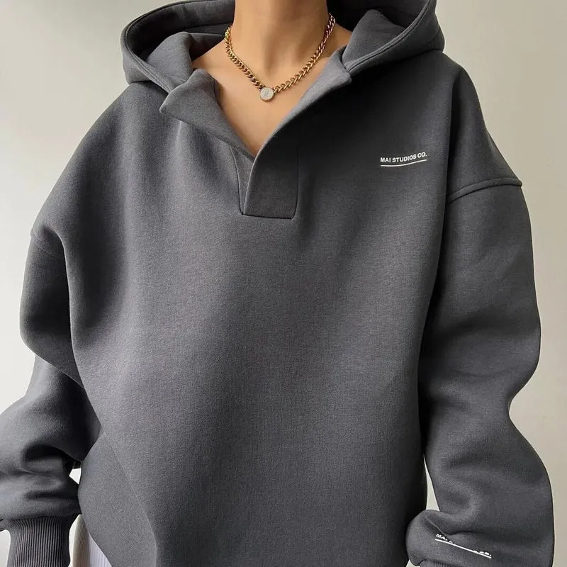 Wärmer Damen Hoodie für Wintertage