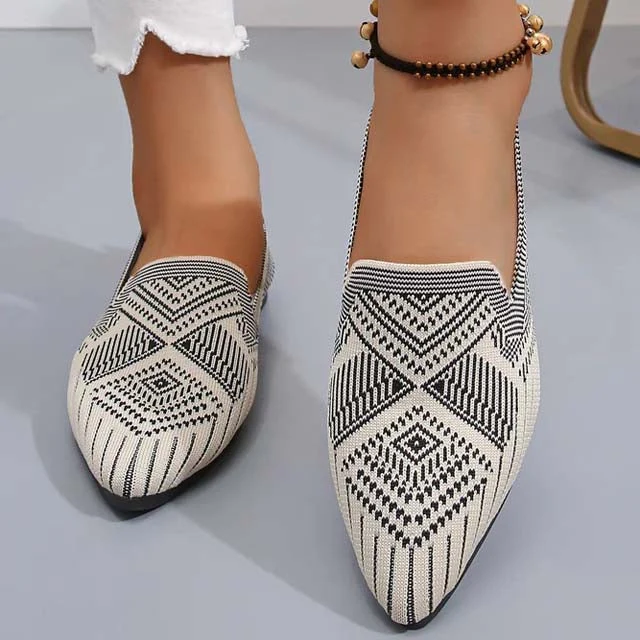Spitzenschuh aus Netz