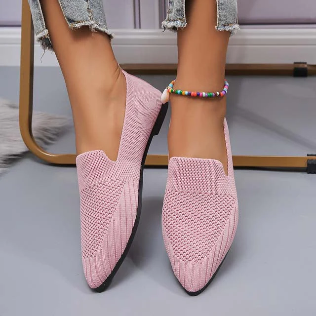 Spitzenschuh aus Netz