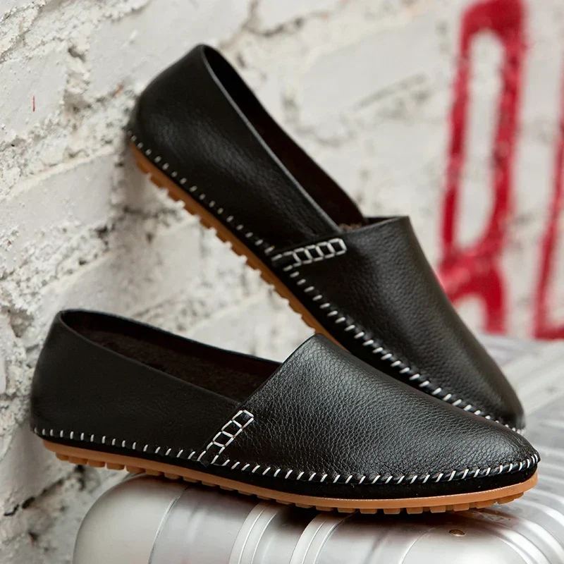 Bequeme Lederhalbschuhe für den Alltag Nord Taschen Nord Taschen