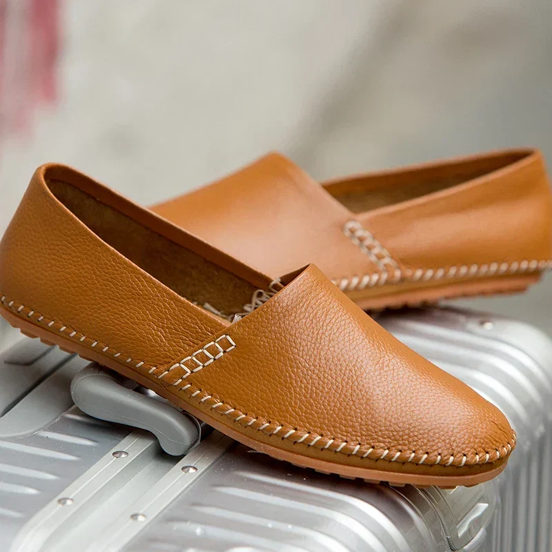 Bequeme Lederhalbschuhe für den Alltag Nord Taschen Nord Taschen