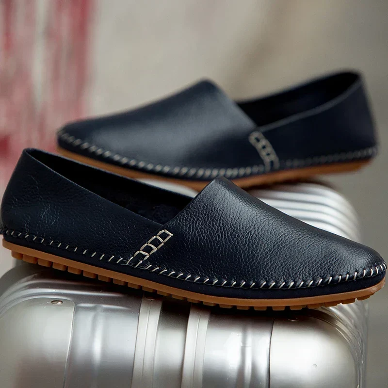 Bequeme Lederhalbschuhe für den Alltag Nord Taschen Nord Taschen