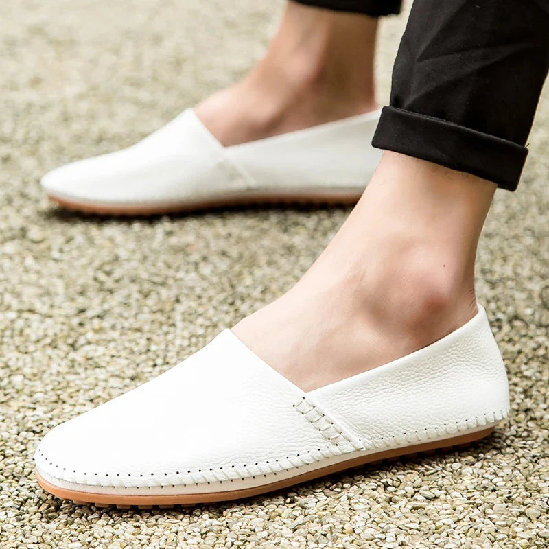 Bequeme Lederhalbschuhe für den Alltag Nord Taschen Nord Taschen