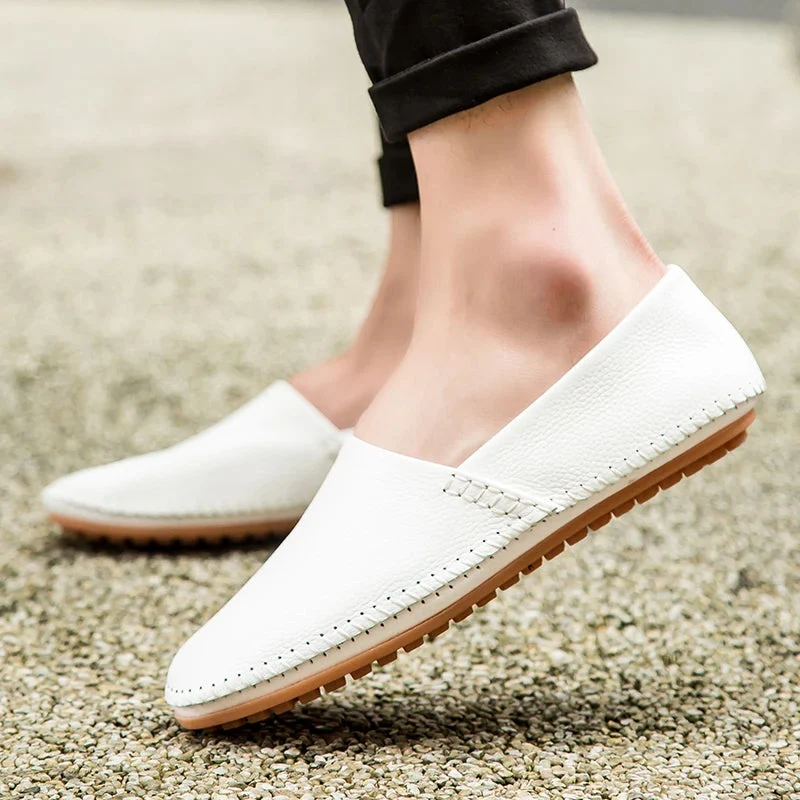 Bequeme Lederhalbschuhe für den Alltag Nord Taschen Nord Taschen