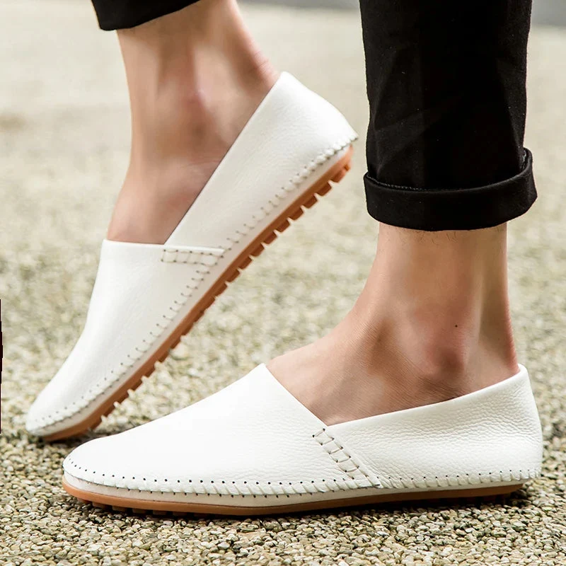 Bequeme Lederhalbschuhe für den Alltag Nord Taschen Nord Taschen