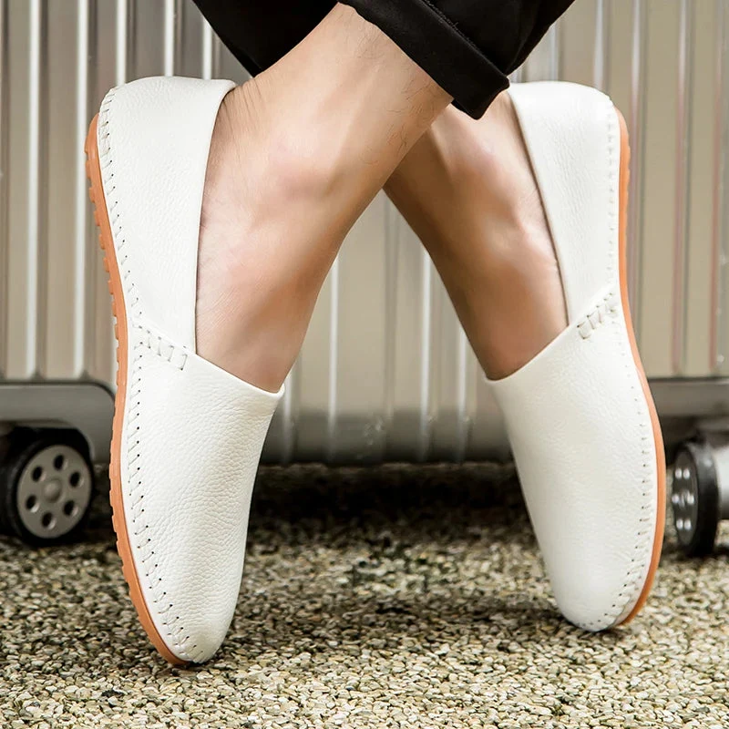 Bequeme Lederhalbschuhe für den Alltag Nord Taschen Nord Taschen