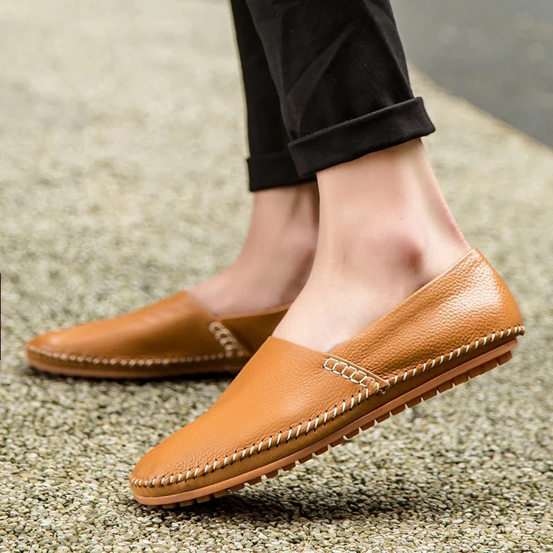 Bequeme Lederhalbschuhe für den Alltag Nord Taschen Nord Taschen