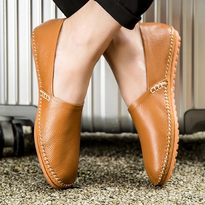 Bequeme Lederhalbschuhe für den Alltag Nord Taschen Nord Taschen