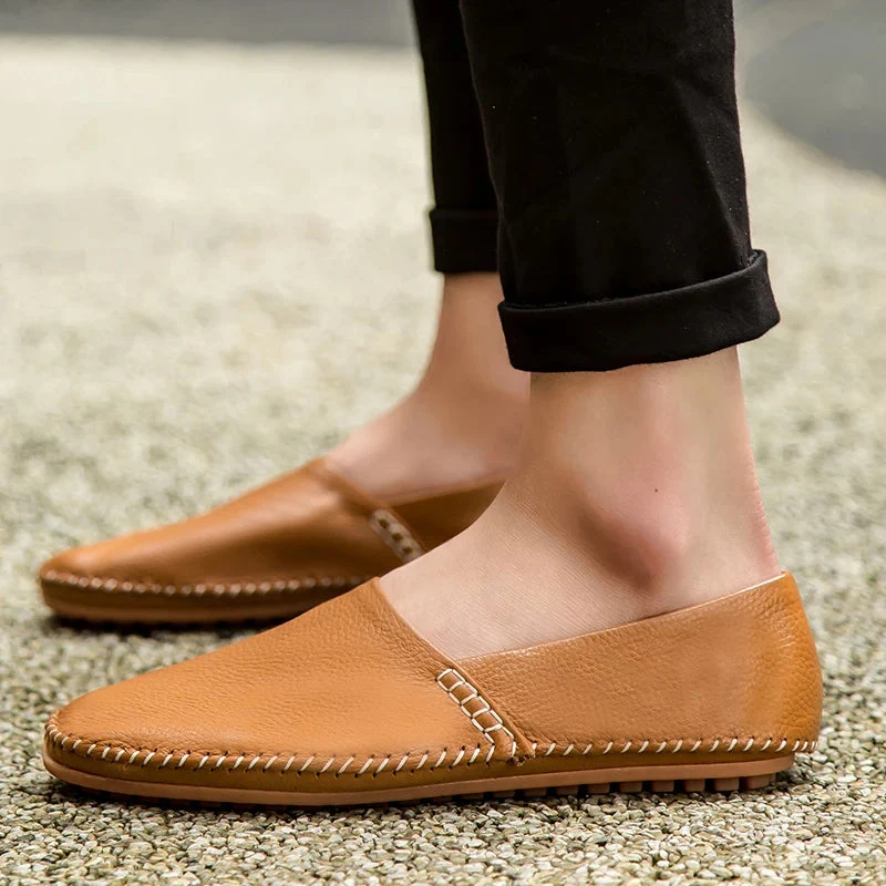 Bequeme Lederhalbschuhe für den Alltag Nord Taschen Nord Taschen