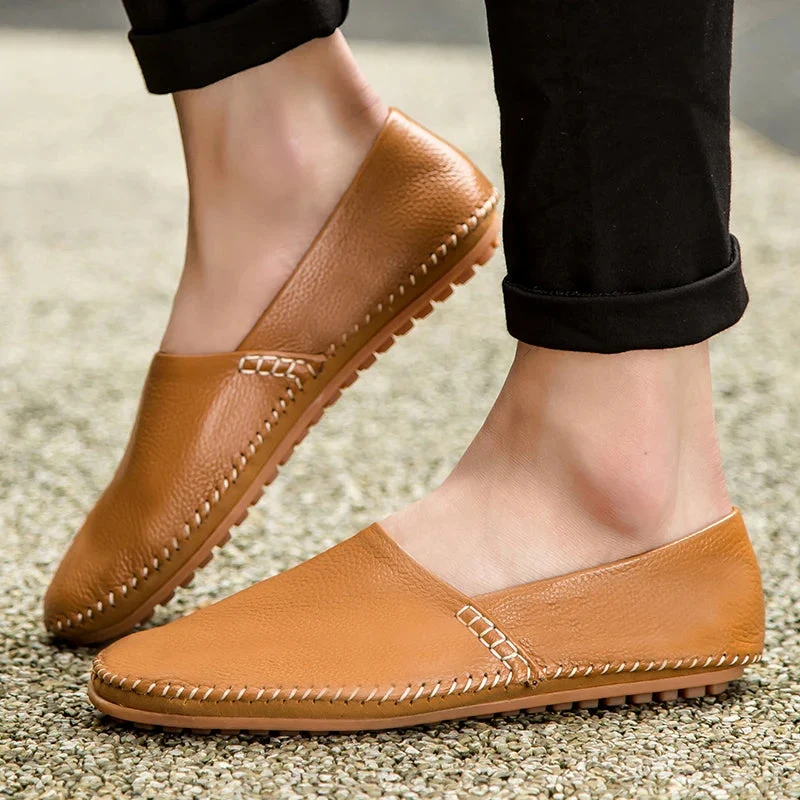 Bequeme Lederhalbschuhe für den Alltag Nord Taschen Nord Taschen
