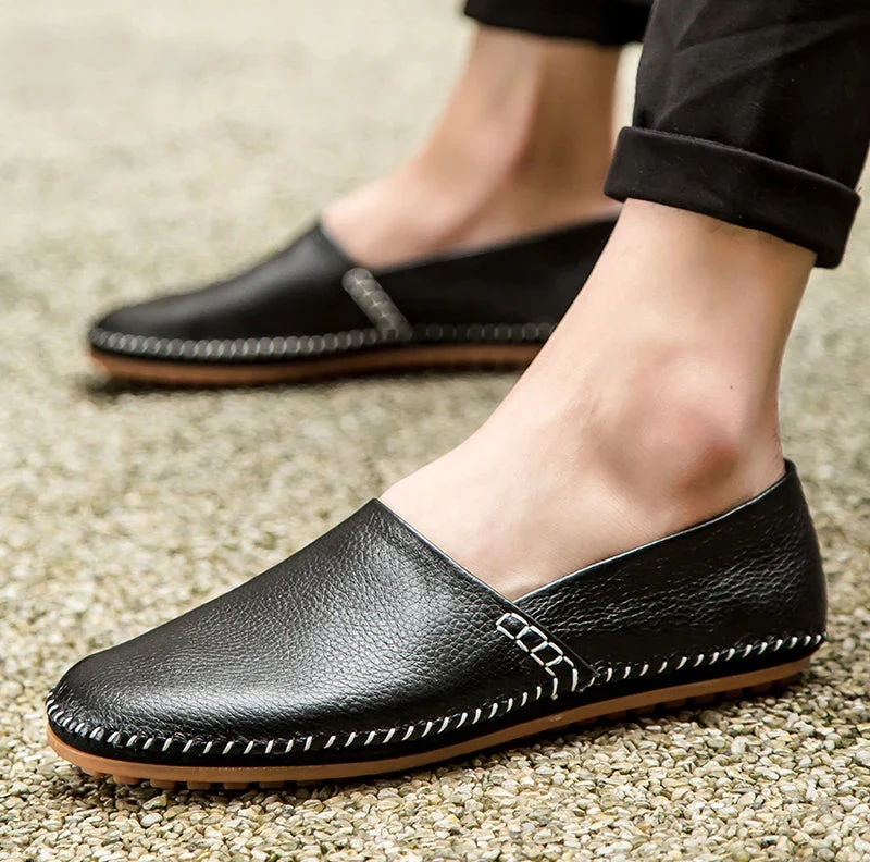 Bequeme Lederhalbschuhe für den Alltag Nord Taschen Nord Taschen