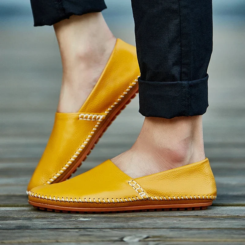 Bequeme Lederhalbschuhe für den Alltag Nord Taschen Nord Taschen