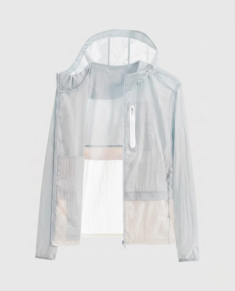 Damen ultraleichte Outdoor-Jacke mit atmungsaktiver Membran Nord Taschen