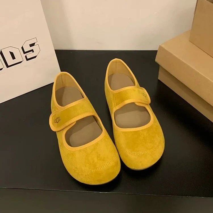 Damen Komfortable Mary Jane Schuhe