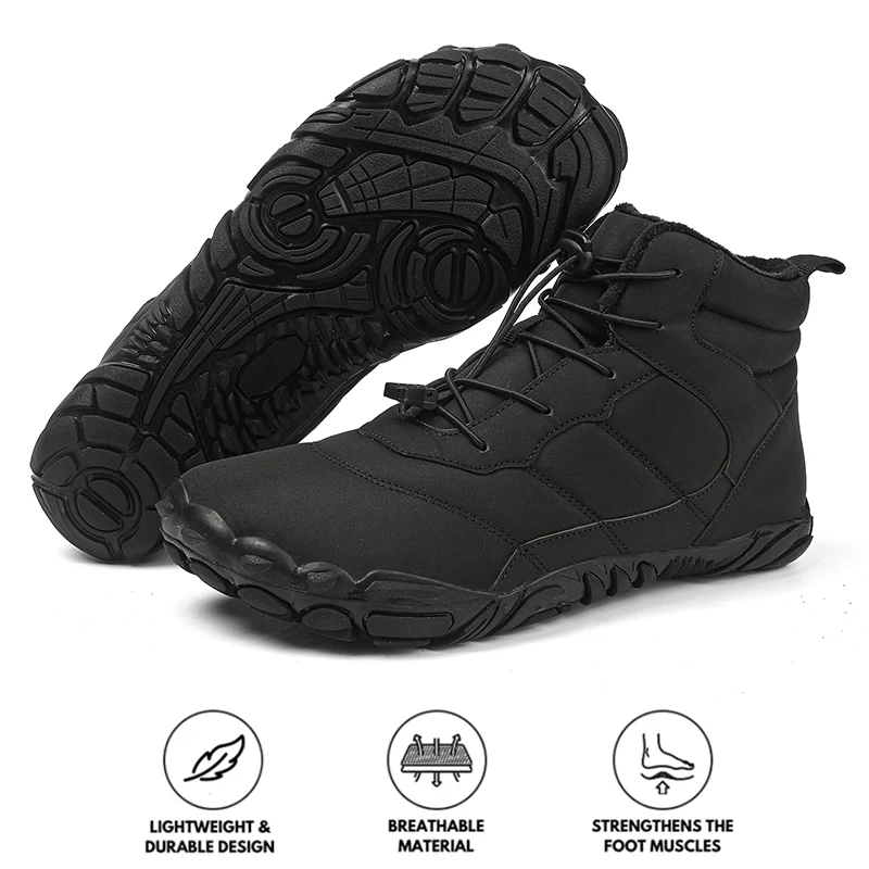 Wasserdichte Winterwanderstiefel für Unisex – Bequeme & Unterstützende Gestaltung