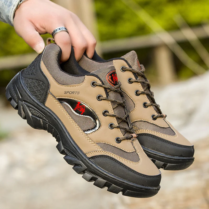 Herren Sportliche Trekking-Sneakers mit rutschfester Sohle und atmungsaktivem Obermaterial