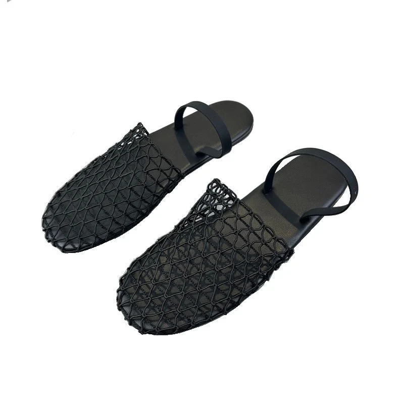 Damen luftige Sandalen im modernen Netzdesign Nord Taschen