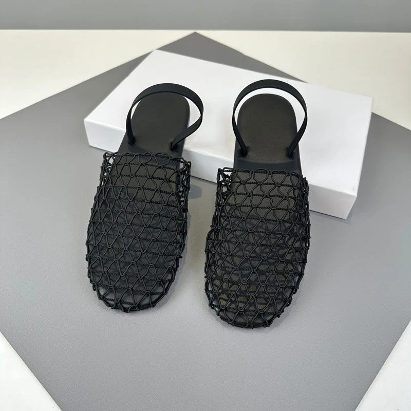 Damen luftige Sandalen im modernen Netzdesign Nord Taschen
